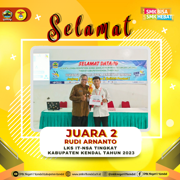 Juara 2 —  LKS IT Network System Administration