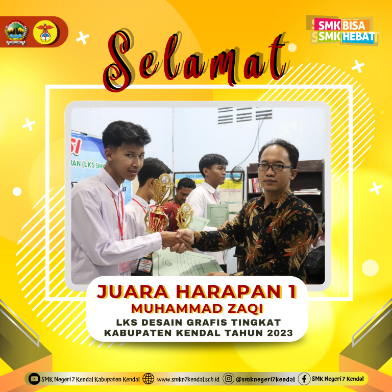 Juara Harapan 1 —  LKS Desain Grafis