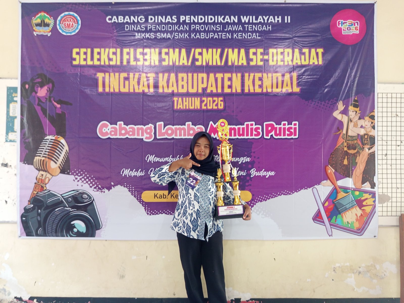Juara 2 — FLS2N Menulis Puisi