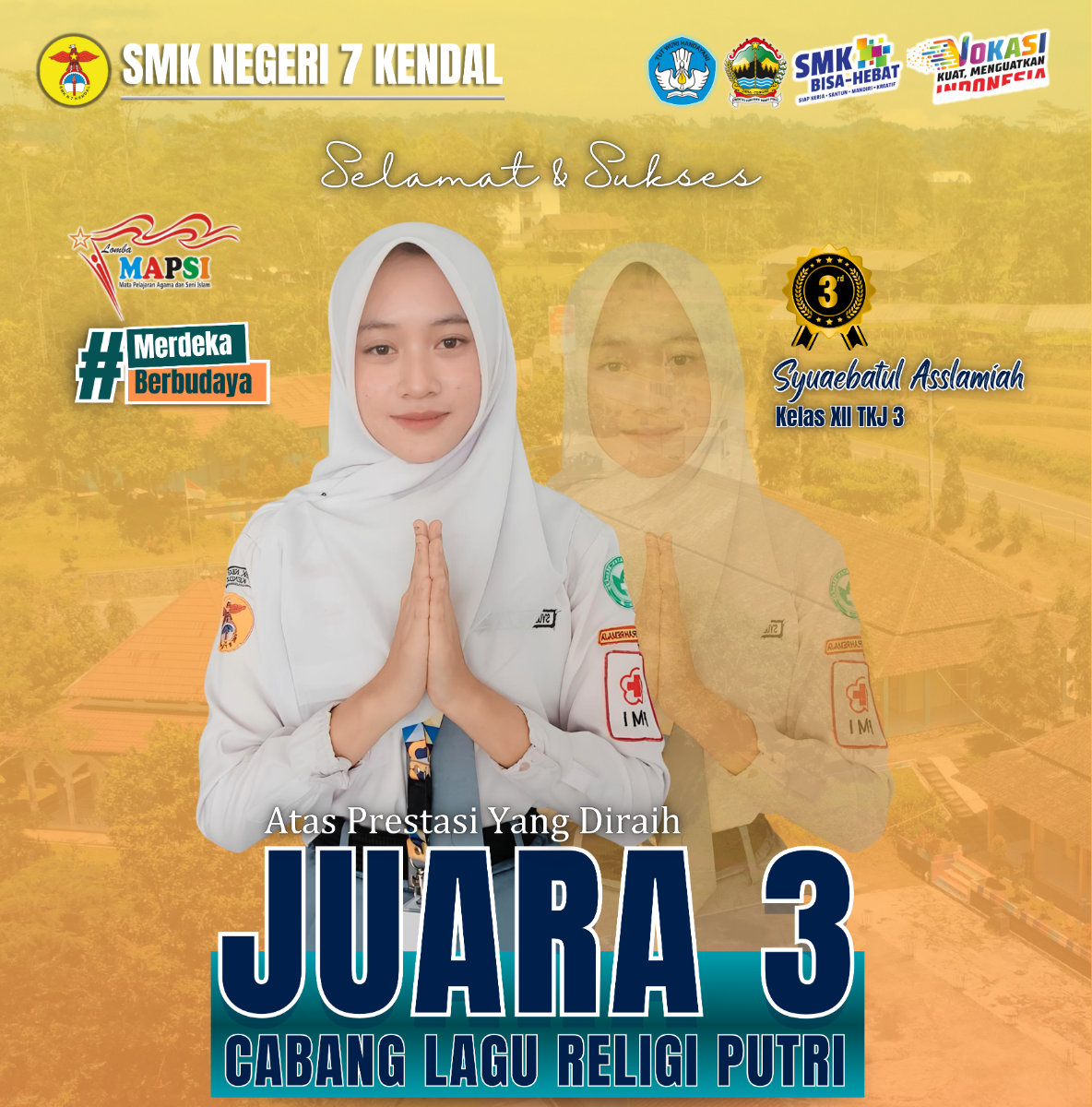Juara 2 — MAPSI Lagu Religi Putri