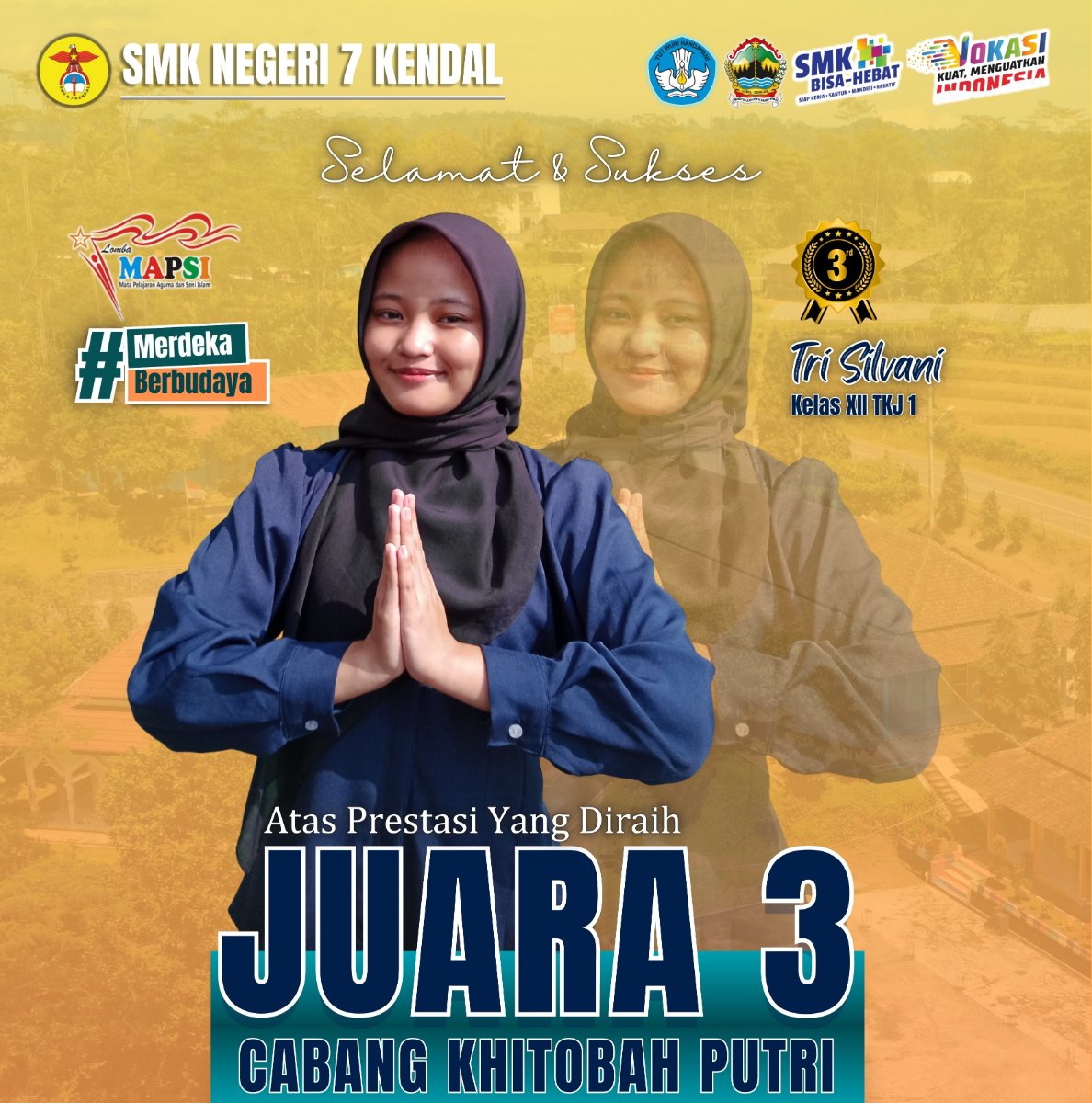 Juara 2 — MAPSI Khitobah Putri Tahun 2025
