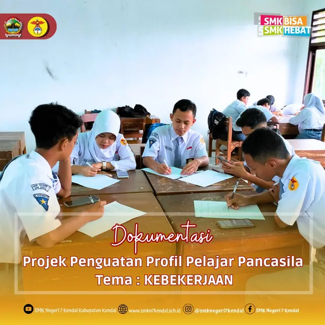 Projek Penguatan Profil Pelajar Pancasila Tema Kebekerjaan, Siswa SMK N 7 Kendal Mendapatkan Insiprasi UMKM Sukses