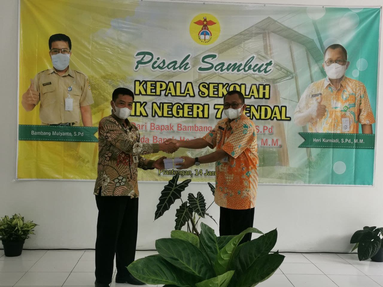 Pisah Sambut Kepala SMK Negeri 7 Kendal