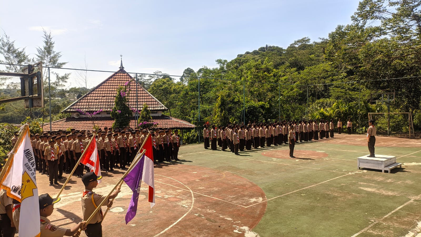 SEMUA PESERTA KELAS X ANTUSIAS MENGIKUTI KEGIATAN PTA dan PBA