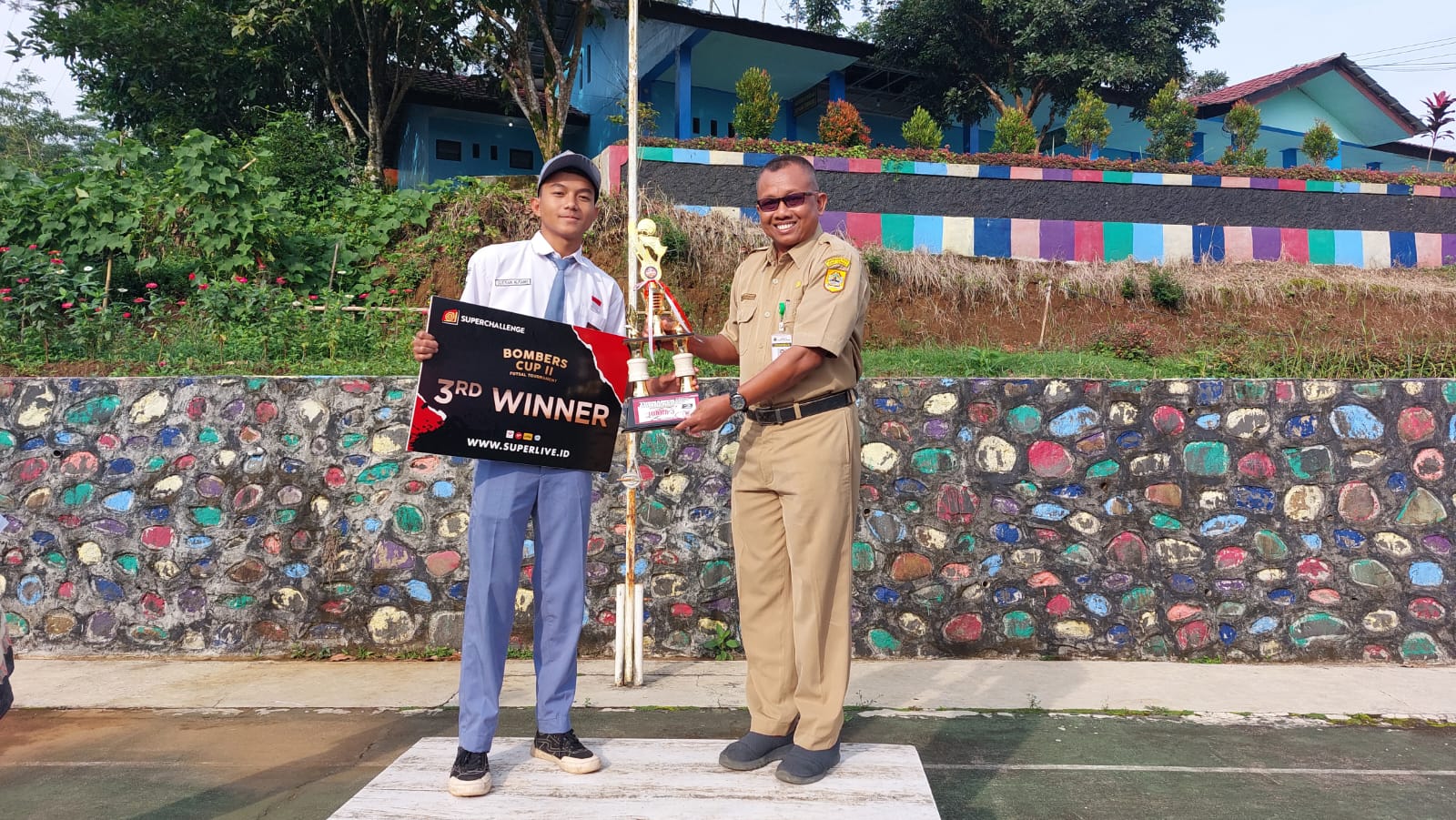 Kemenangan di Raih Tim Futsal Pada Turnamen Bombers Futsal Tahun 2022