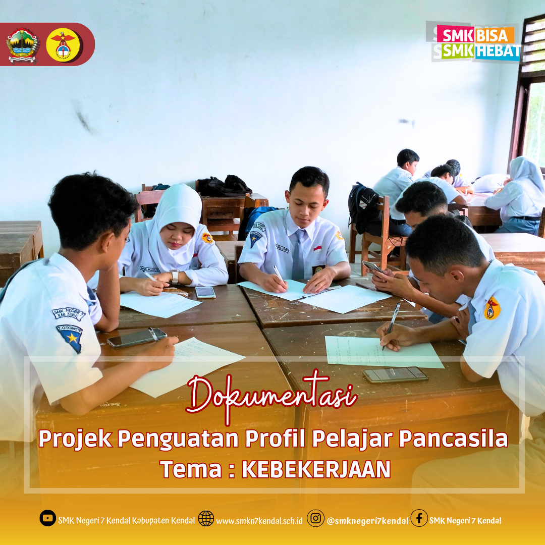 Projek Penguatan Profil Pelajar Pancasila Tema Kebekerjaan, Siswa SMK N 7 Kendal Mendapatkan Insiprasi UMKM Sukses
