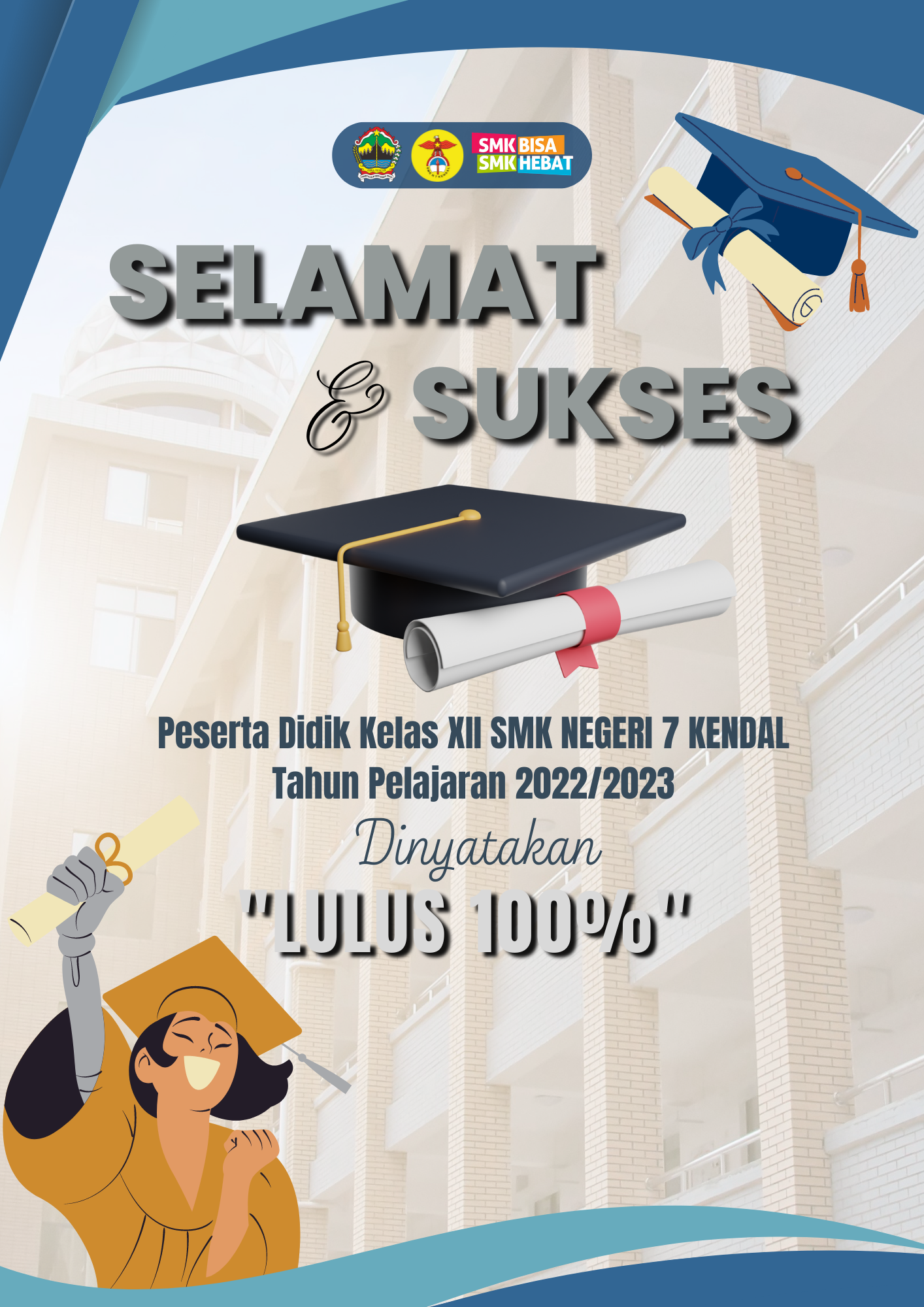 Pengumuman Kelulusan Siswa Kelas XII Tahun Pelajaran 2022/2023