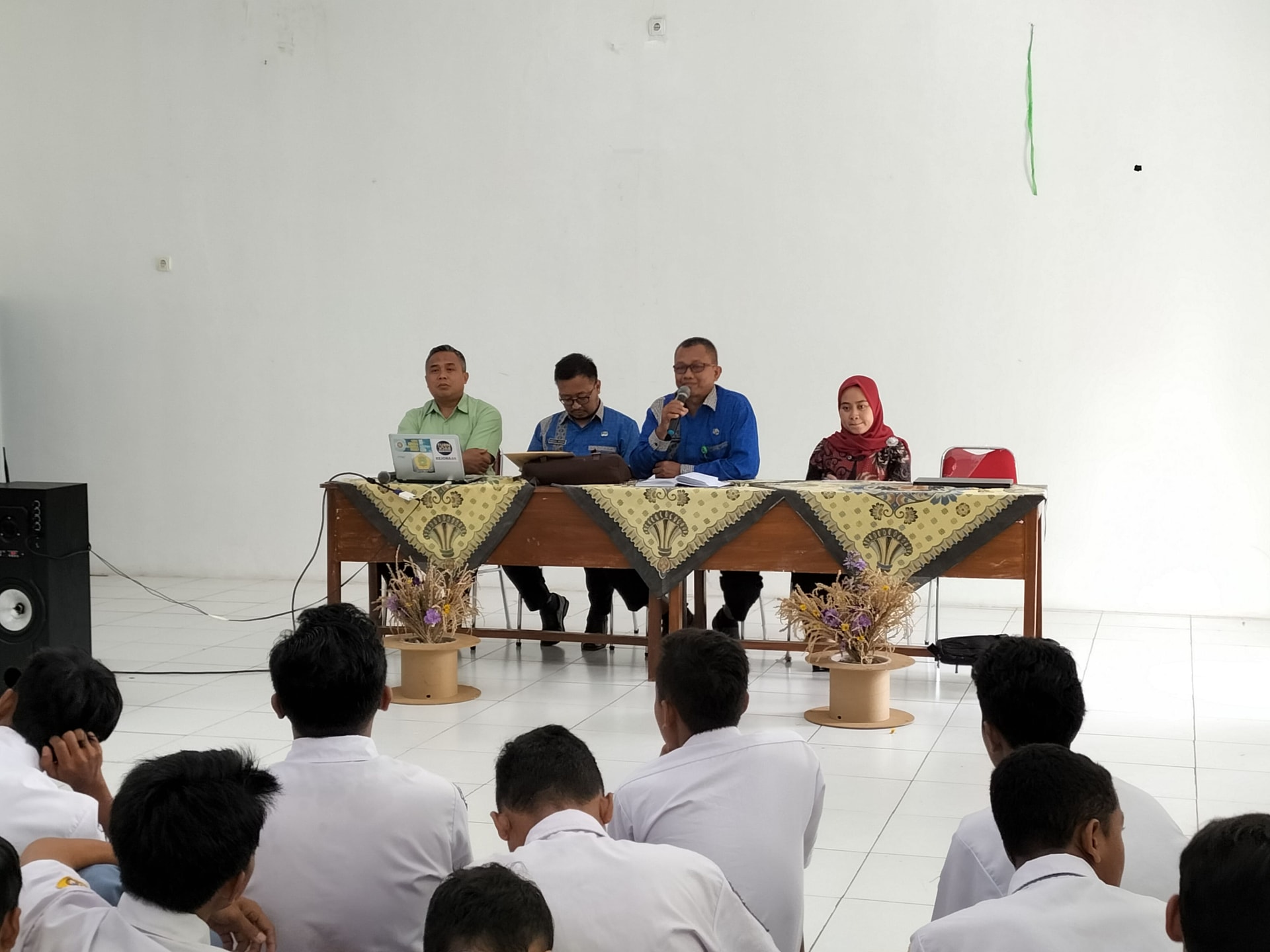 Sosialisasi Pembekalan Kegiatan Prakerin Tahun 2023 dihadiri oleh siswa beserta Orang Tua