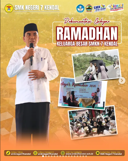 Antusias Siswa mengikuti Gebyar Ramadhan SMK Negeri 7 Kendal Tahun 2026